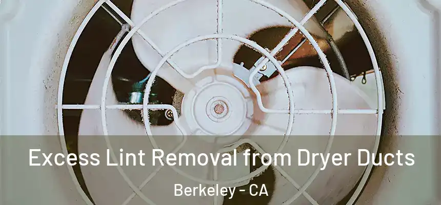 Excess Lint Removal from Dryer Ducts Berkeley - CA